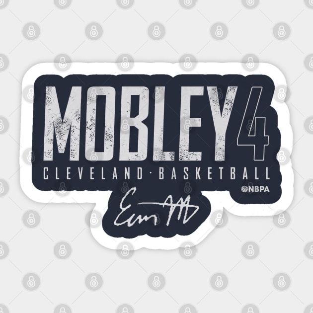 Evan Mobley Cleveland Elite Sticker by TodosRigatSot